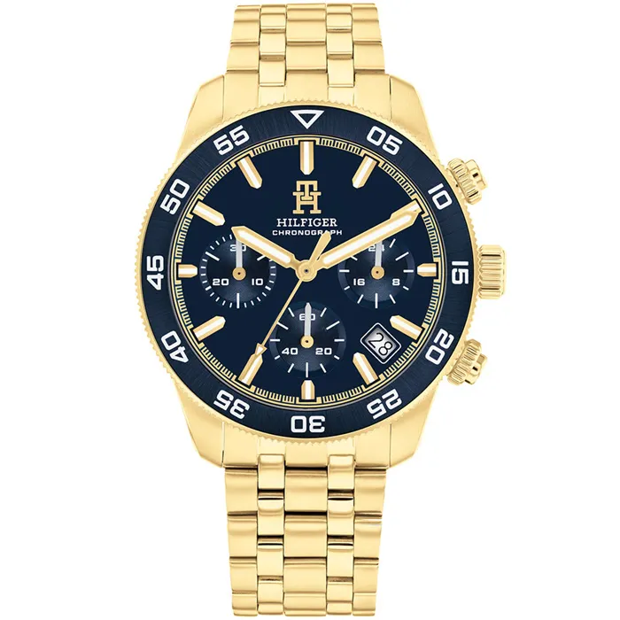 Tommy hilfiger horloge goud sale