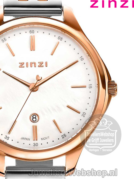 Zinzi Classy Horloge Bicolor Rose ZIW1018
