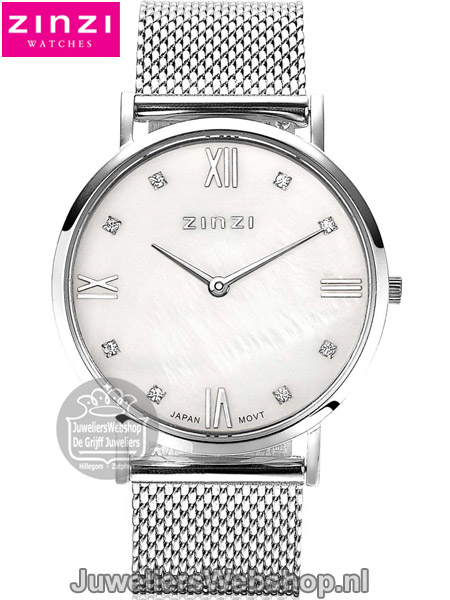 Zinzi ZIW521 Roman Horloge Parelmoer