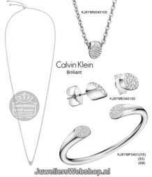 Calvin Klein Brilliant Set KJ8YM Zilverkleurig