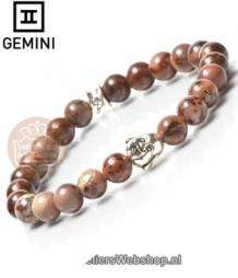 Gemini armband Buddha Smooth