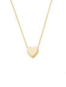 gouden initials hart collier Joy de la Luz Yi-Heart