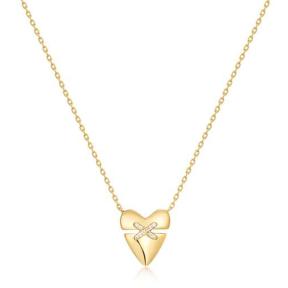 Ania Haie Collier Heart Kiss Pavé N057-02G