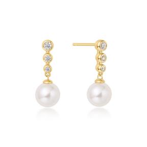 Ania Haie Beaded Stone Pearl Ear Studs E065-03G