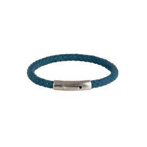 Aze Jewels Iron Single String Navy Blue Armband AZ-BL004-E-210