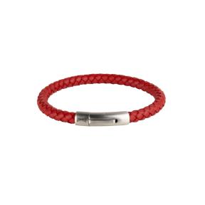 Aze Jewels Iron Single String Red Armband AZ-BL004-F-195