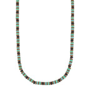Aze Jewels Mount Evergreen Disc Necklace AZ-NL619-A-050