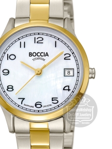 boccia 3324-02 dames horloge titanium