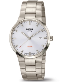boccia 3652-01 heren horloge titanium zwart