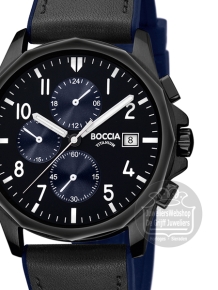 Boccia Titanium Heren Horloge 3747-03 Chronograaf
