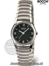 Boccia 3207-01 horloge dames titanium