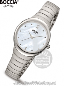 boccia 3307-01 dames horloge titanium