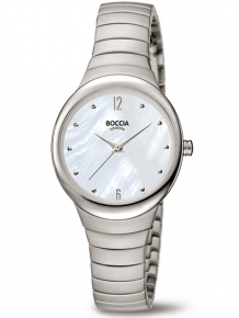 boccia 3307-01 dames horloge titanium