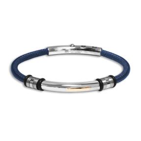 Borsari Armband Audace Acciaio Staal met goud BRAUD18B