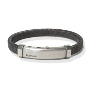 Borsari Armband Audace Staal met Diamant brstau23