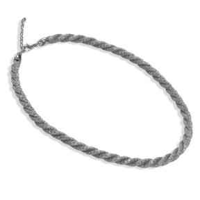 Borsari Dames collier Emelie CLEME01C zilverkleurig