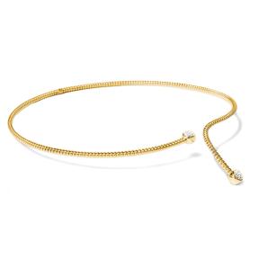 Borsari Dames Collier Iside CLISIDE00T goudkleurig