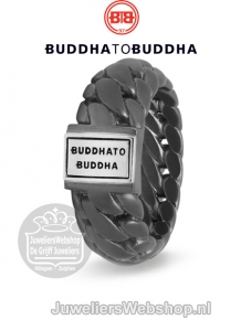 Buddha to Buddha Ring 542GMS Ben Black Rhodium Small 19mm