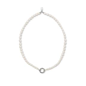 buddha to buddha necklace 032 barbara xs pearl silver