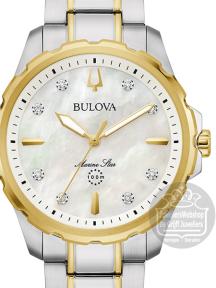 Bulova Marine Star 98P227 Horloge met Diamant