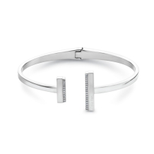 Calvin Klein Minimal Linear armband CJ35000160 Zilver