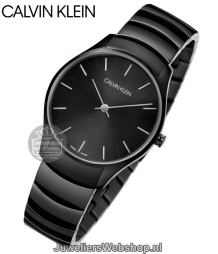 calvin klein k4d22441 classic midsize horloge zwart