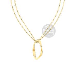 Calvin Klein Harmonious Connection Collier CJ35000684 verguld