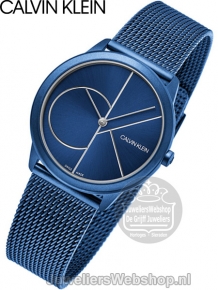 Calvin Klein Minimal Dames Horloge Blauw K3M52T5N