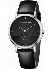 Calvin Klein Established herenhorloge K9H2X1C1 zwart