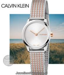 calvin klein minimal lady horloge k3m23b26