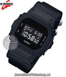 casio g-shock horloge dw-5600bbn-1er black nato