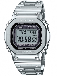 casio the origin gshock horloge GMW-B5000D-1ER Full Metal Zilver