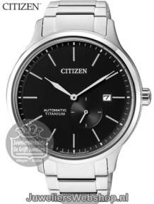 Citizen NJ0090-81E Automatisch Horloge Titanium Heren
