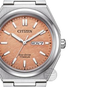 Citizen AW0130-85ZE horloge Eco-Drive Blauw Titanium