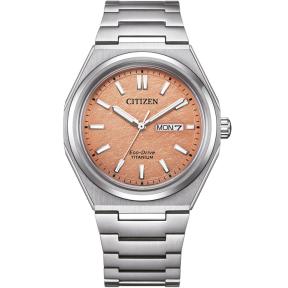 Citizen AW0130-85ZE horloge Eco-Drive Blauw Titanium