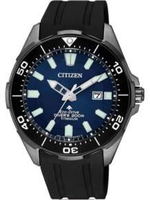 citizen BN0205-10L titanium horloge duik eco drive
