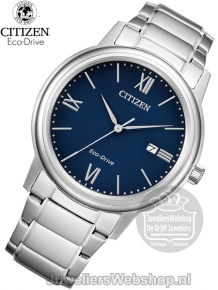 citizen eco drive sport horloge AW1670-82L Blauw