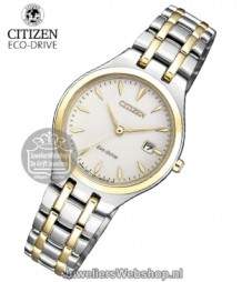 Citizen EW2484-82B Elegance Eco Drive Horloge Bicolor