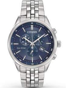 citizen at-2141-52l chrono heren eco drive horloge blauw