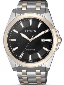 citizen eco drive horloge bm7109-89e bicolor