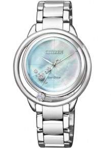 Citizen Ladies Horloge EW5520-84D Elegance Diamont