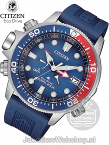 citizen bn2038-01l promaster horloge blauw