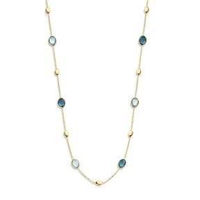 Excellent Jewelry collier CW136736 geelgoud topaas