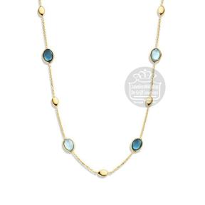 Excellent Jewelry collier CW136736 geelgoud topaas
