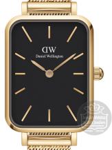 Daniel Wellington Quadro Pressed Evergold horloge DW00100557