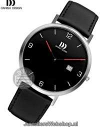 danish design heren horloge IQ13Q1153 zwart