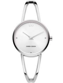 danish design dames horloge zilverkleurig staal iv62q1230