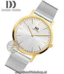 danish design 1235 herenhorloge edelstaal bicolor