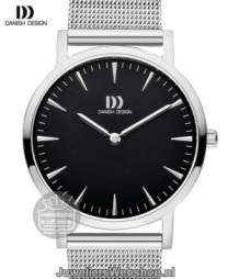 danish design iv63q1235 dames horloge staal zilver