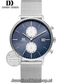 Danish Design IQ72Q975 chrono horloge heren blauw